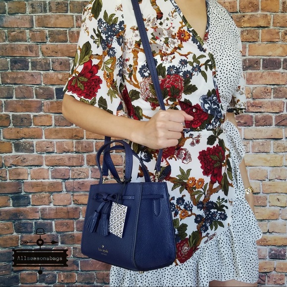 Kate spade hayes Street Small Sam Blue ridge bag - Picture 7 of 8